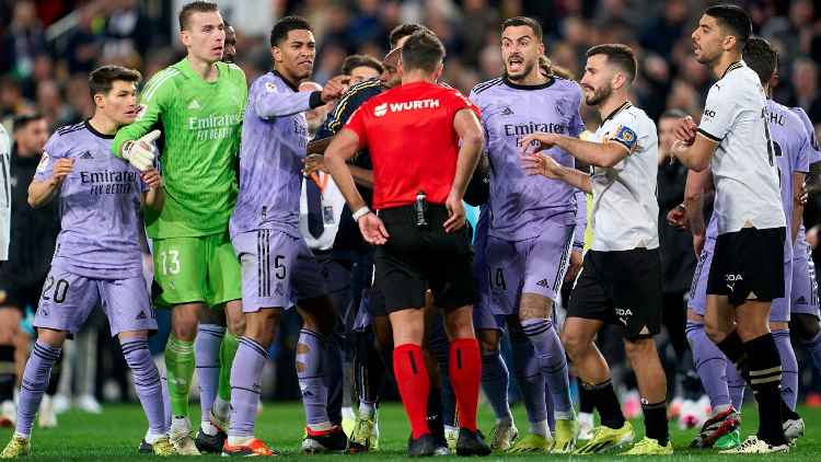 Jude Bellingham Handed Two Match Ban By La Liga Authorities Following Late Red Card At Valencia