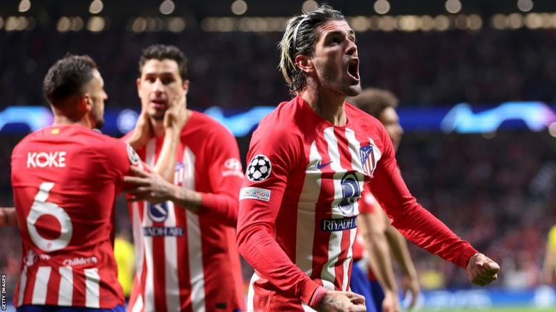 UCL: Atletico Edge Borussia Dortmund In The First Leg Contest Of Champions League Quarter-Finals