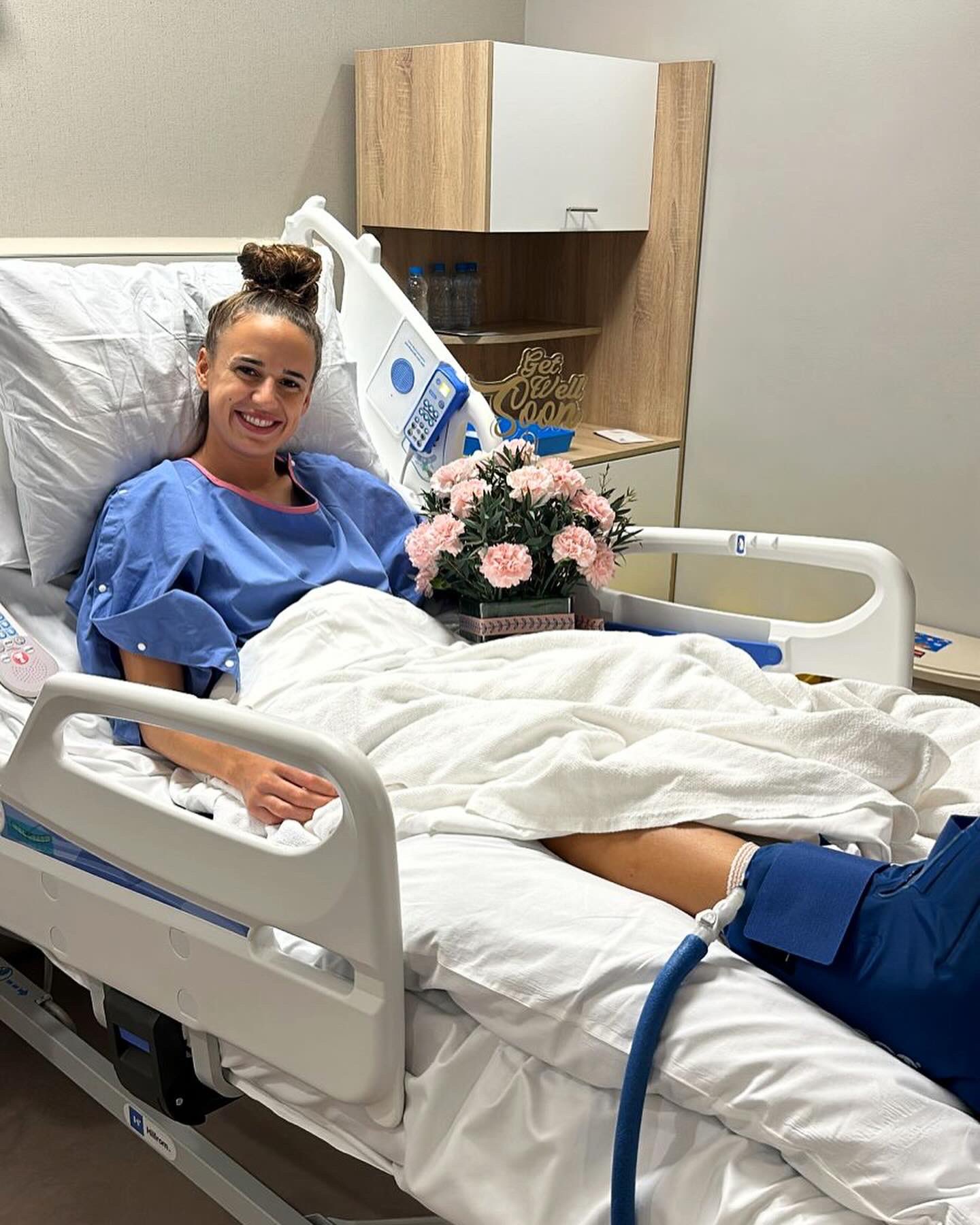 Ashleigh Plumptre Had a Successful Surgery Done; Following An Injury She Sustained Weeks Ago