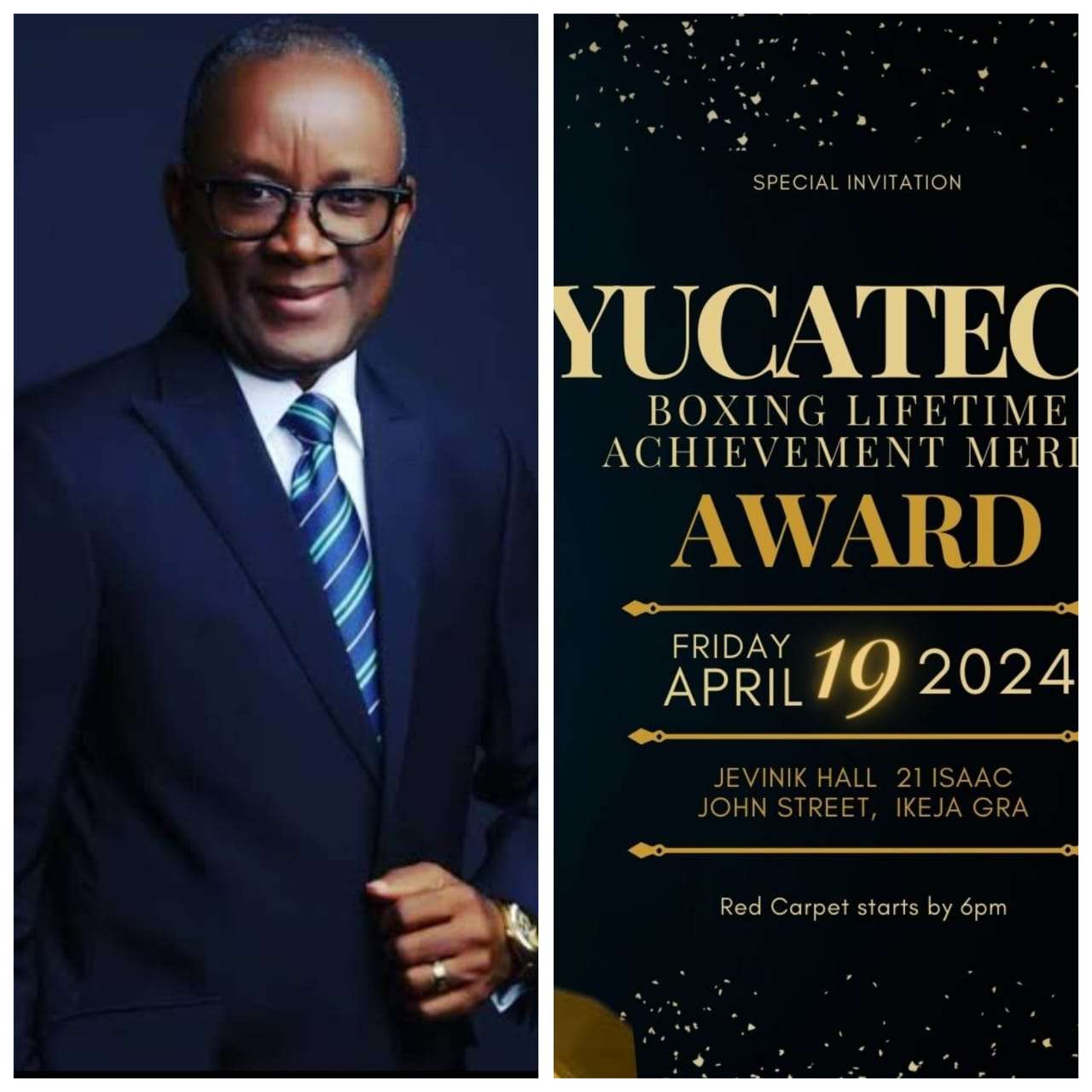 Sports Minister; John Enoh to Grace Yucateco Boxing Award Ceremony in Lagos