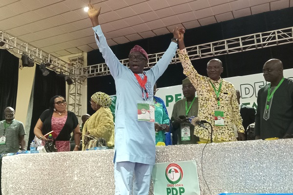 Just In :Agboola Ajayi Declares As Ondo PDP Flag bearer