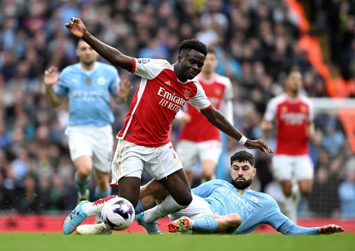 EPL: Arteta Gives Update On Bukayo Saka Ahead Of Luton Mid-week Clash