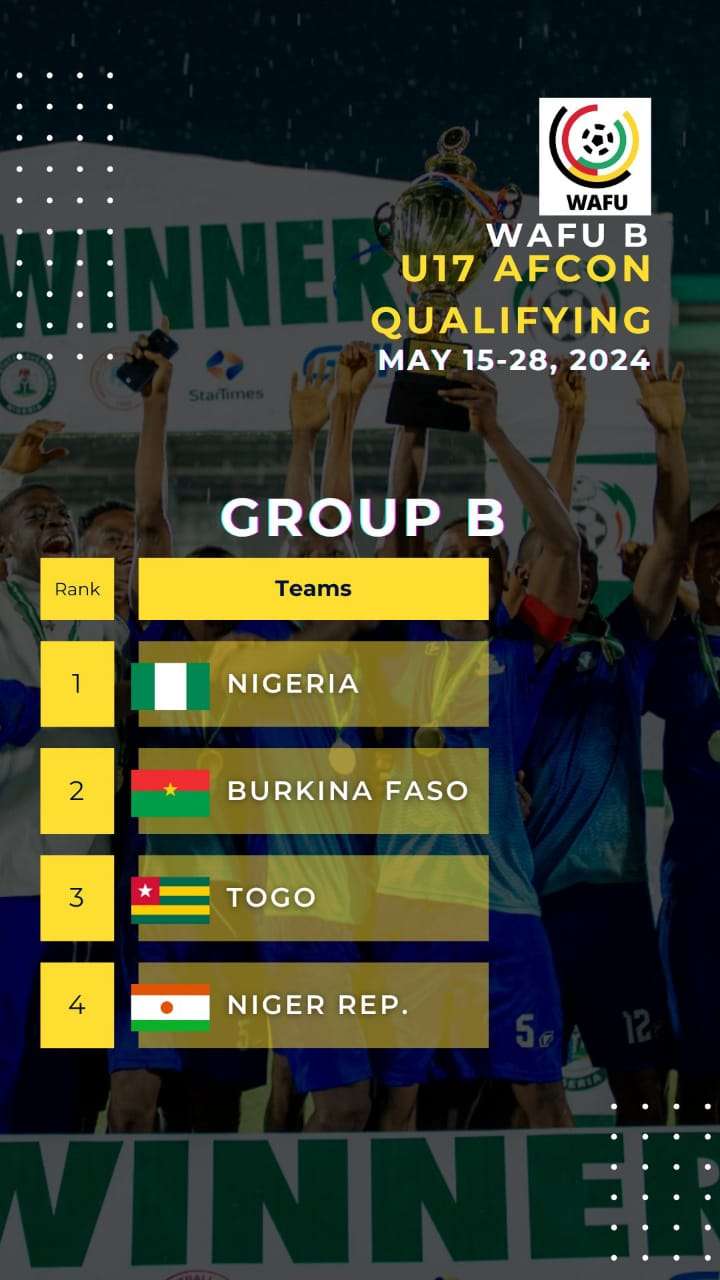 WAFU-B: Manu Garba Dismisses Claims Of Squad MRI Failure; Says U-17 Boys Will Make The Nation Proud