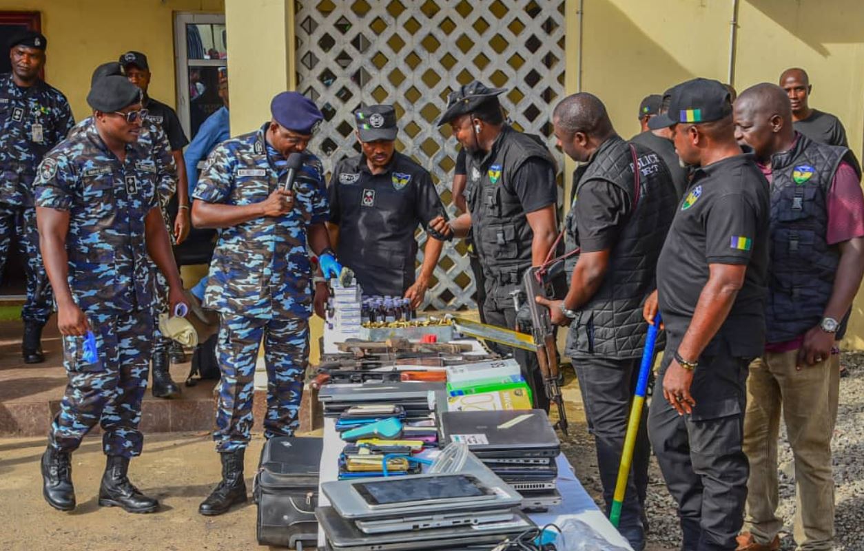Delta Police Arrest 106 Suspects, Recover Arms And Rescue Victims In Major Crackdown