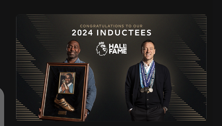 Premier League: Andrew Cole and John Terry Inducted into Premier League Hall of Fame