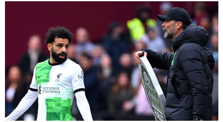 Salah Clashed With Jurgen Klopp In West Ham Draw