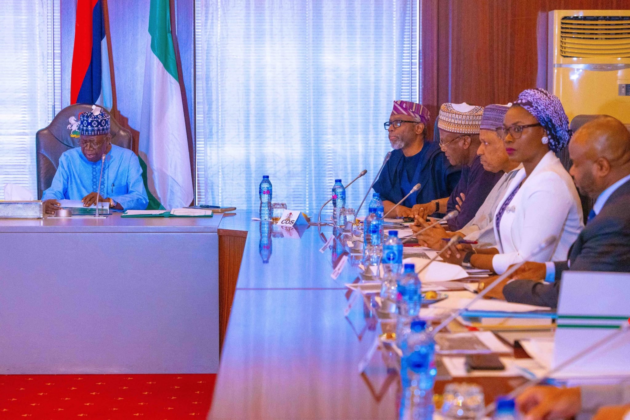 President Tinubu Presides Over FEC Meeting, Swears In New Permanent Secretaries