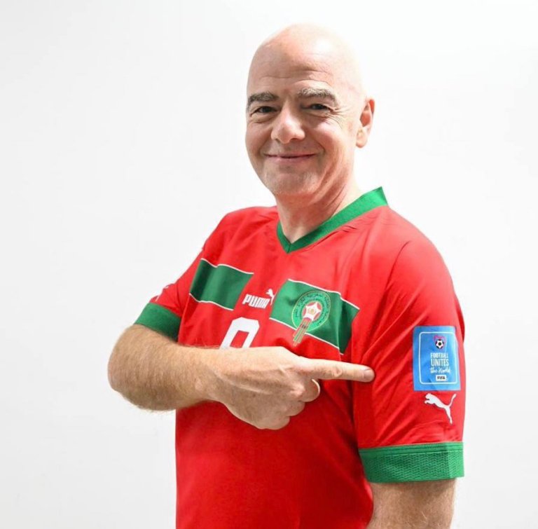 FIFA President Gianni Infantino Hails Home Country Morocco