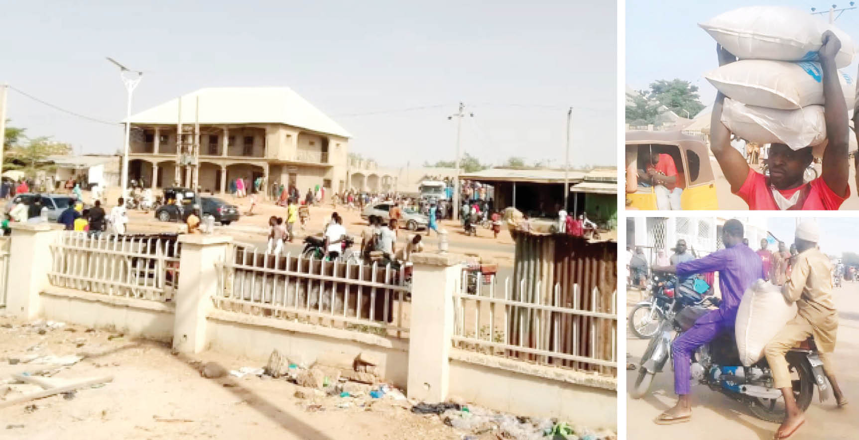 Mass Looting Spree In Kebbi State Amidst Rising Cost of Living