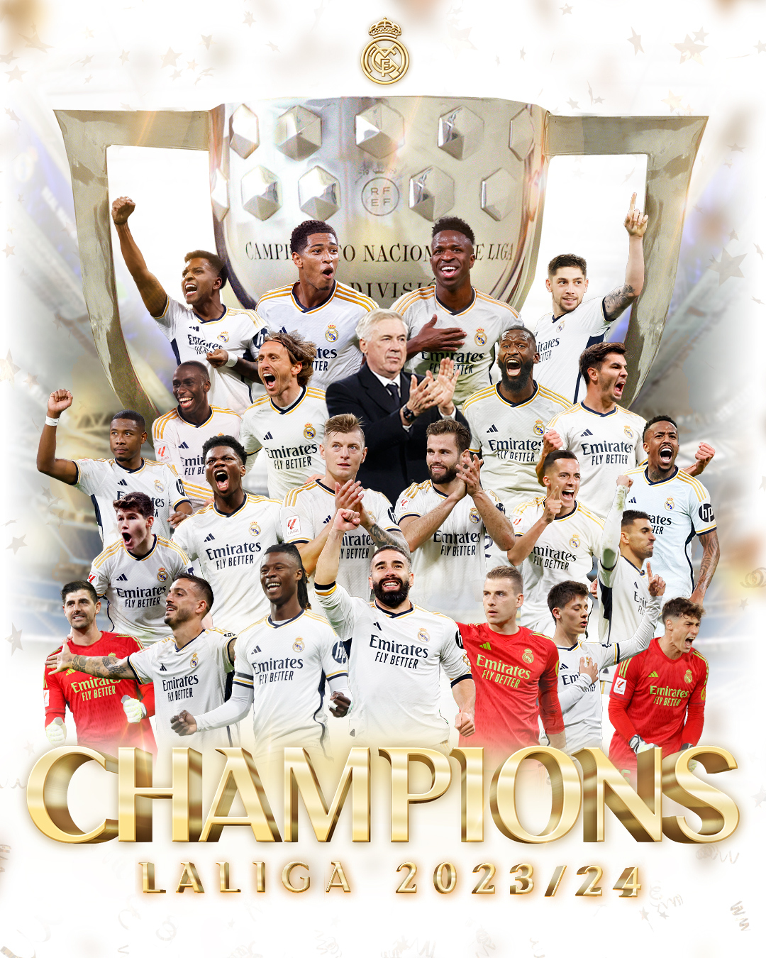 La Liga: Real Madrid Crowned Champions Of Spain: Following Barcelona’s 4:2 Loss To Girona