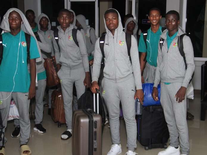 WAFU-B: Togo’s Young Sparrows Arrive in Accra for 2024 U-17 WAFU-B Championship