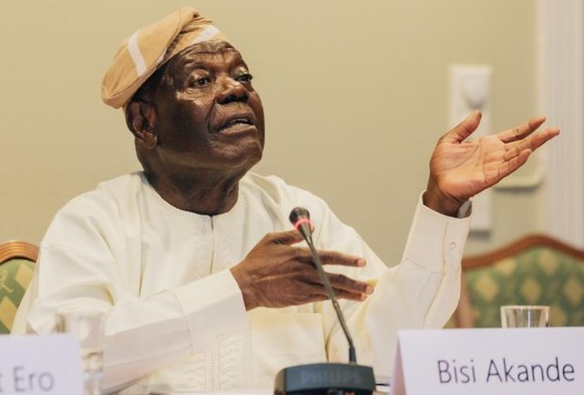 Bisi Akande Leads APC Delegation To Mourn With Buhari Family In Kaduna