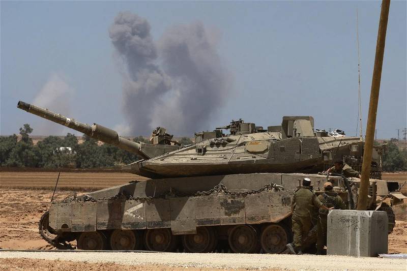 Israel Strikes Hezbollah Targets In Lebanon Following Rocket Attack