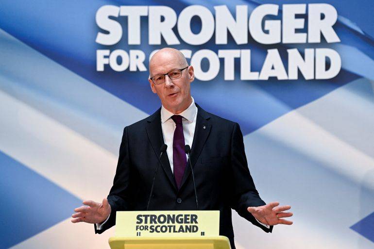 John Swinney Sworn In As Scotland’s New First Minister Following Humza Yousaf’s Resignation