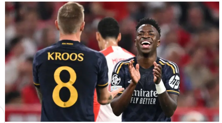 UCL: Real Madrid Played Out A 2:2 Draw With Bayern Munich, In Semi-Final First Leg Contest At The Allianz Arena