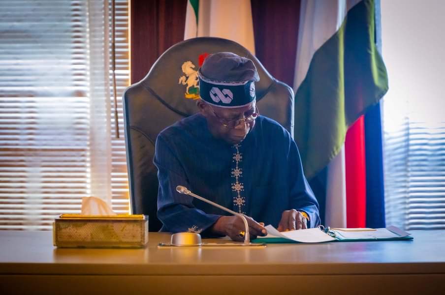 President Tinubu Swears In Two New Commissioners For National Population Commission During FEC Meeting