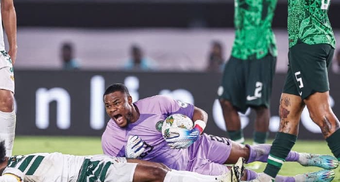 Super Eagles Goalkeeper Stanley Nwabali Eyes Bigger Challenge After Stellar Season with Chippa United