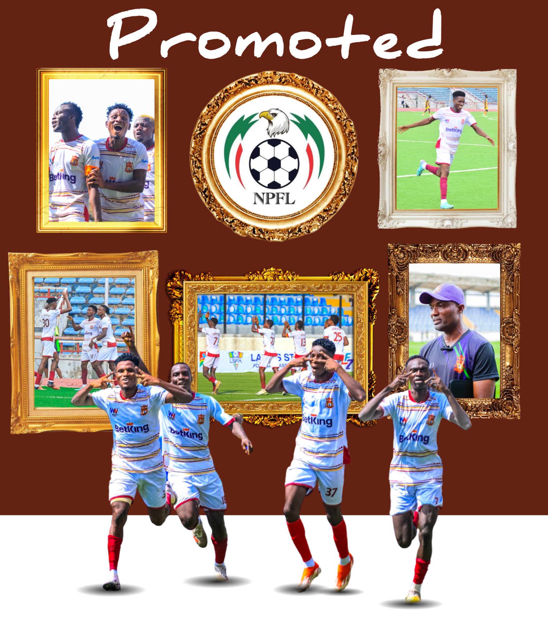 Ikorodu City FC Leads Quartet Of NNL Clubs Who Secure Promotion To NPFL