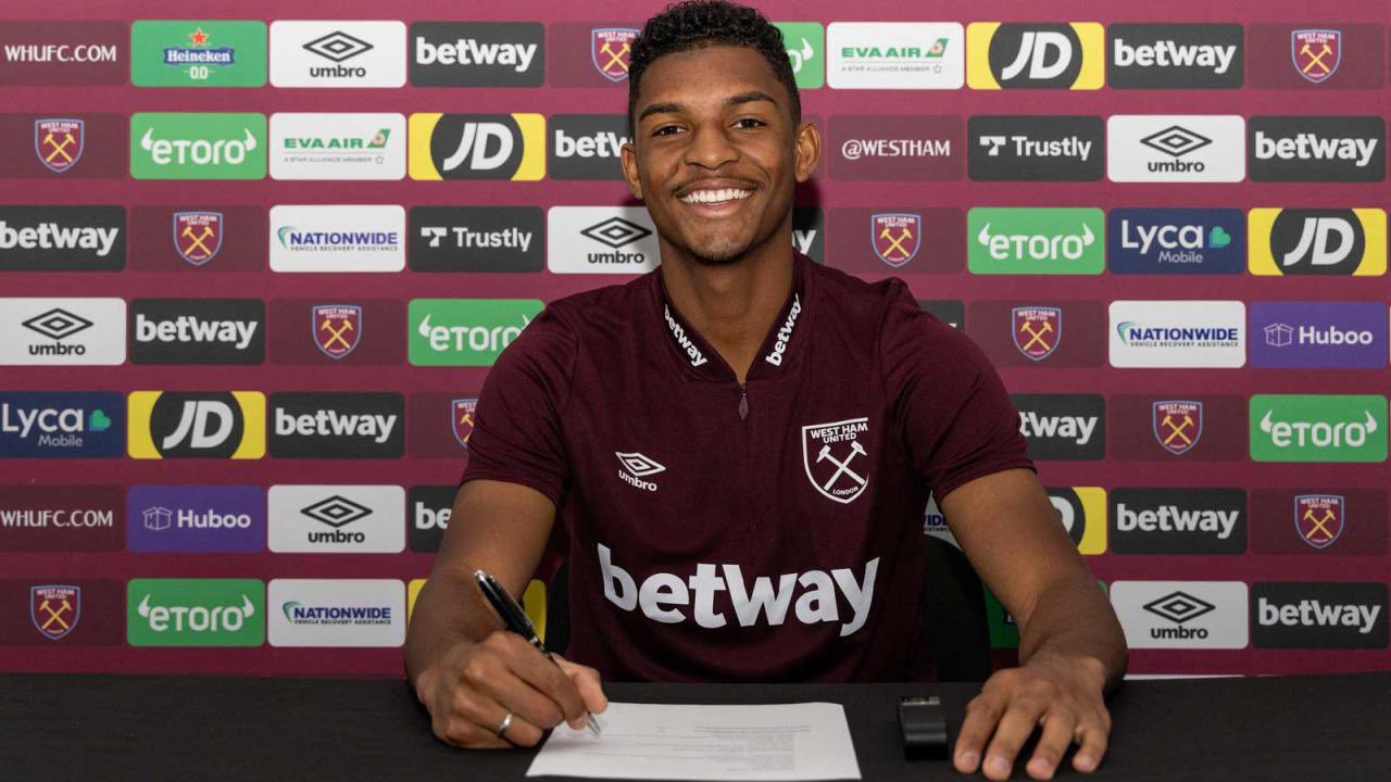 Transfer: Brazilian Talent Luis Guilherme Signs For West Ham