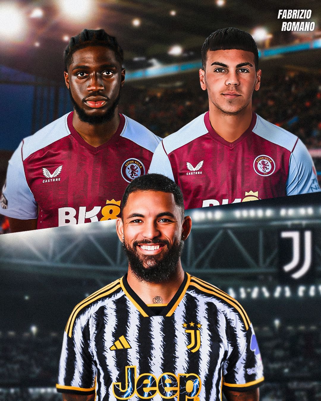 Transfer: Juventus Agree €50 Million Deal With Aston Villa For Douglas Luiz