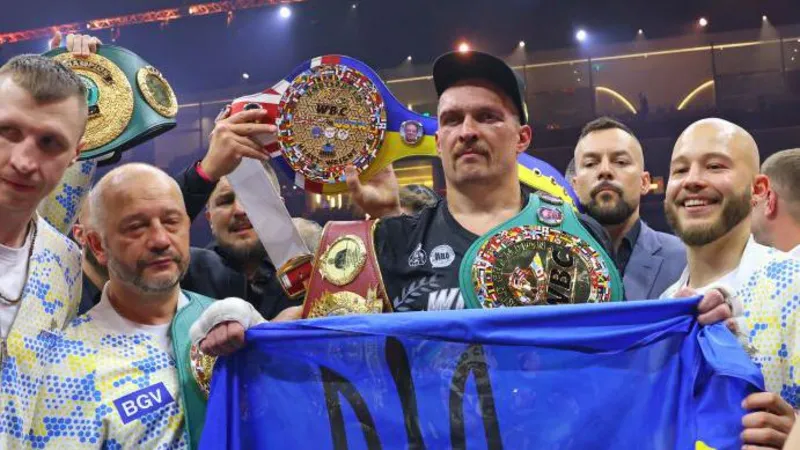 Boxing: Oleksandr Usyk Vacates IBF Belt Just Weeks After Historic Victory