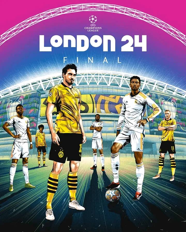 UEFA Champions League Final 2024: Borussia Dortmund vs. Real Madrid; Who Wins?