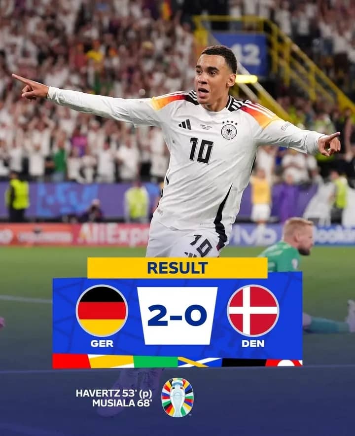 Germany Advances To Euro 2024 Quarter-Finals With Win Over Denmark