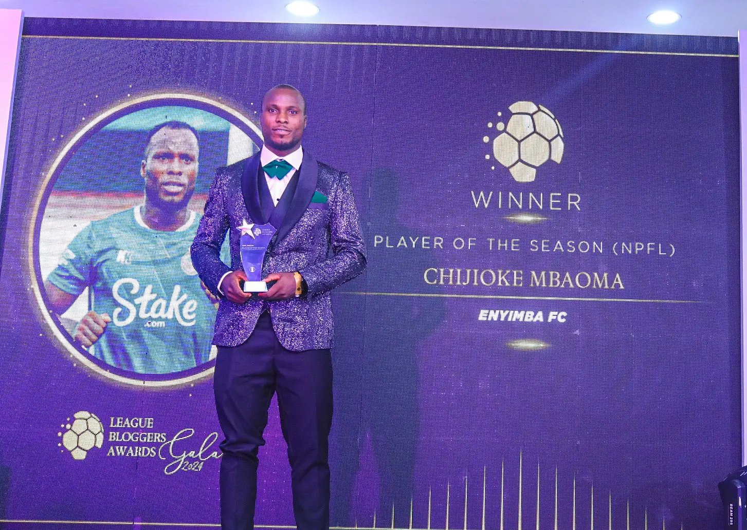 Chijioke Mbaoma Crowned NPFL Player Of The Season