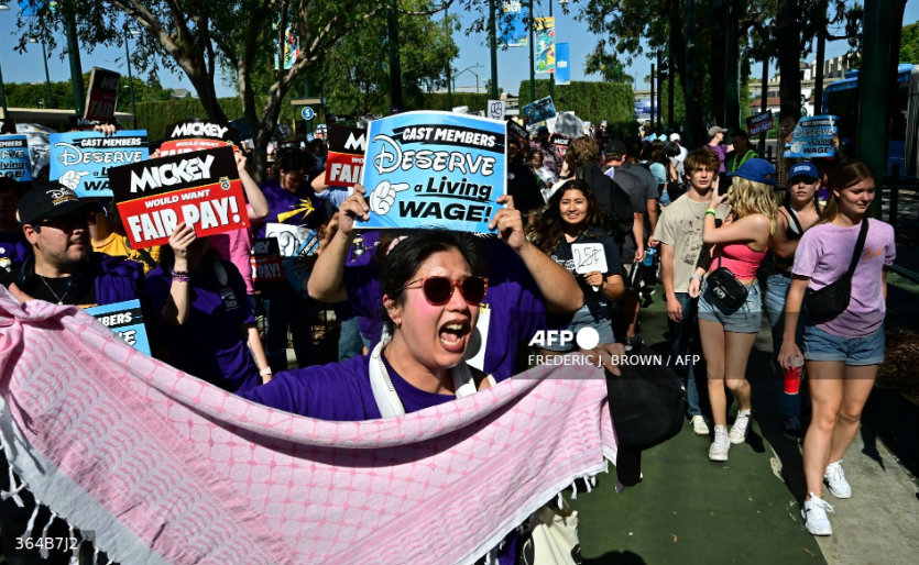 Disneyland Employees Threaten Strike Over Wage Dispute