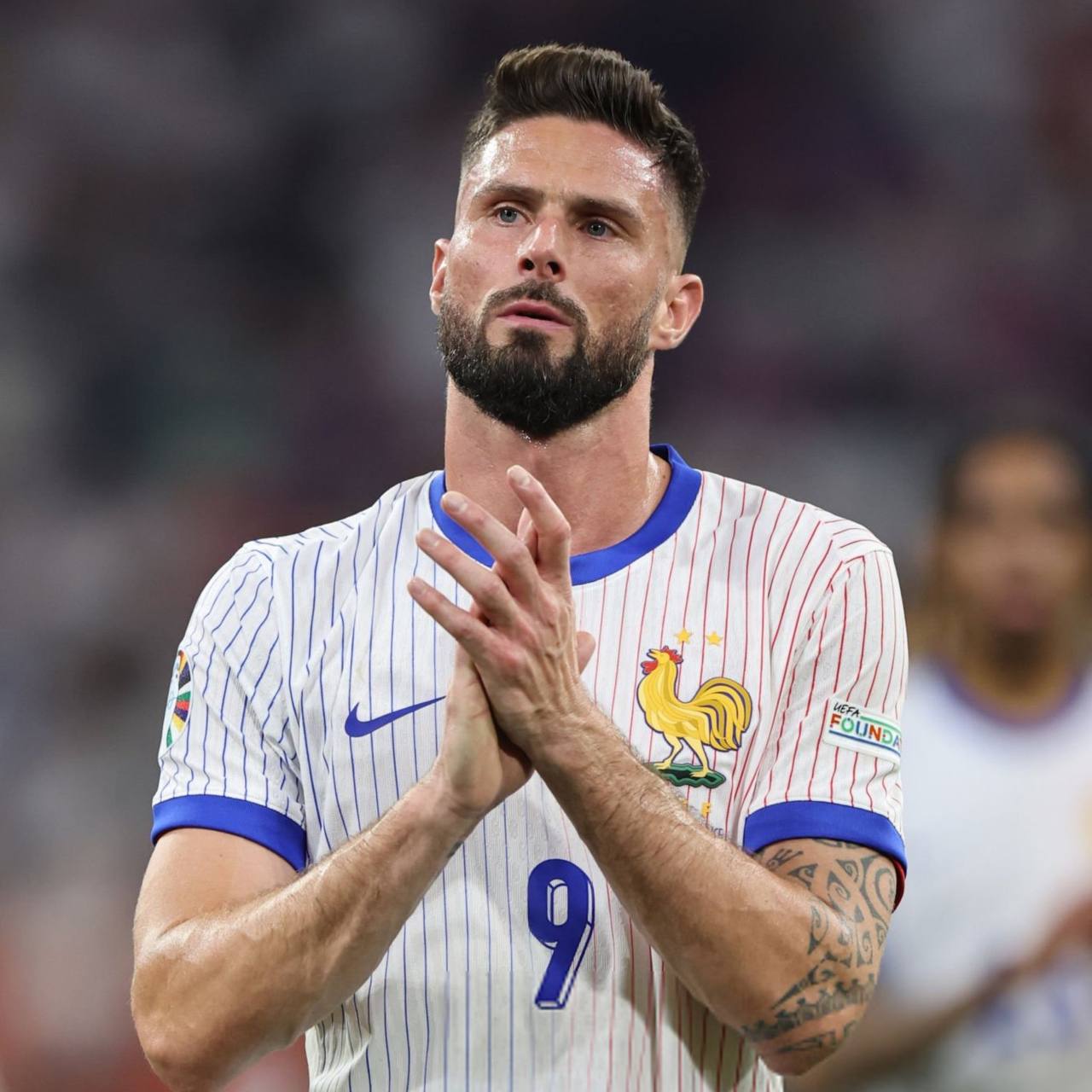 Official: Olivier Giroud Plays Final Match For France