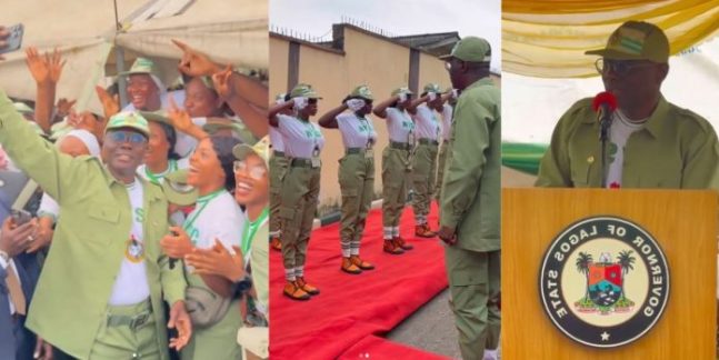 Lagos Governor Allocates N427.7 Million To NYSC Members, Promises Further Support