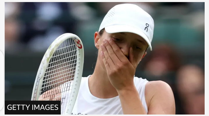 Top Seed Iga Swiatek Upset By Yulia Putintseva In Wimbledon Third Round