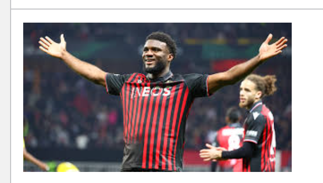 OGC Nice Confirms Terem Moffi’s Long-Term Injury