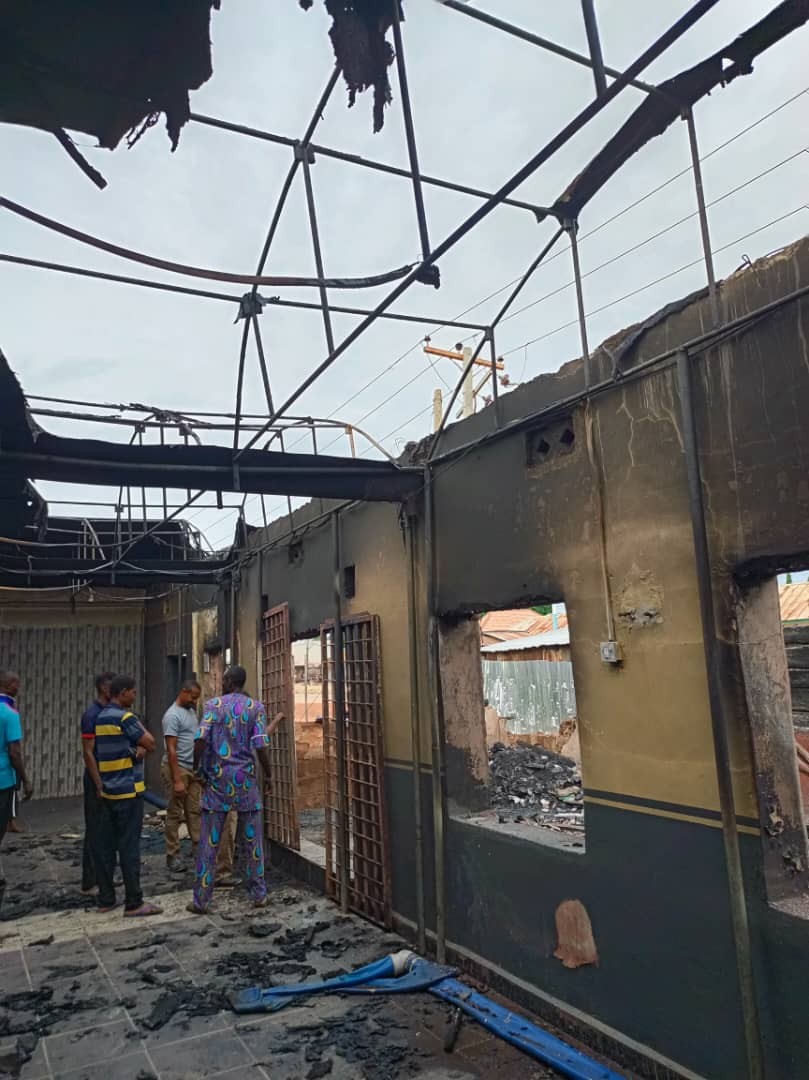 Unidentified Arsonists Burn Down Redeemed Christian Church of God To Signal A message Of War