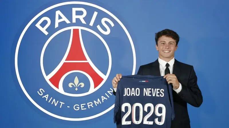Transfer: PSG Sign Portugal Teenager Joao Neves From Benfica
