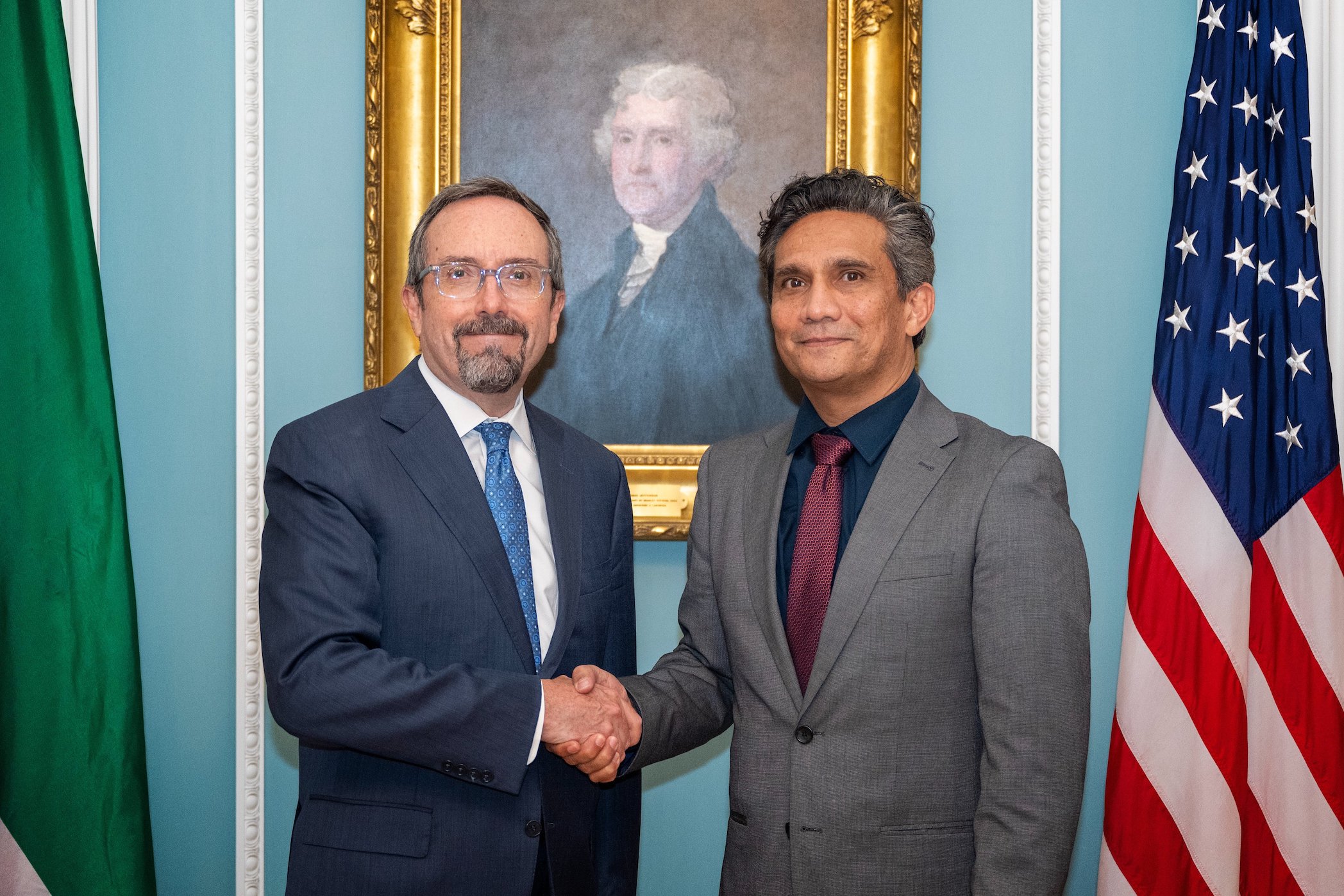 Bass, Dangor Strengthens Ties, Promises More Inclusive Africa In UN At WGAGI