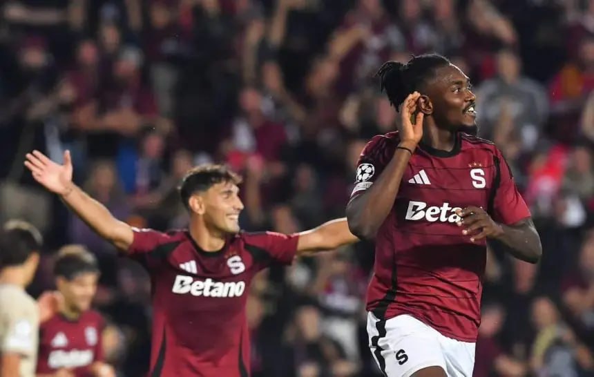 Champions League: Olatunji Shines In Sparta Prague’s Victory Over Salzburg