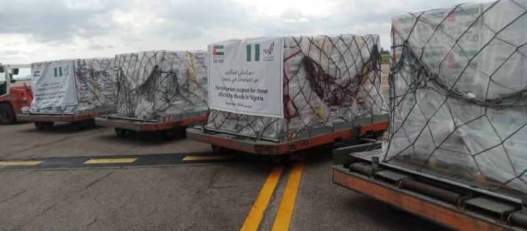 UAE Delivers 50 Tonnes Of Relief Materials For Flood Crisis In Nigeria