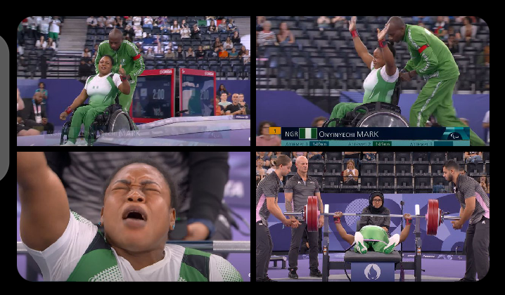 NEW PARALYMPIC RECORD: Onyinyechi Mark Shatters Record In Women’s 61kg Event