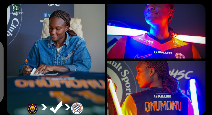Ifeoma Onumonu Joins Montpellier HSC As Club’s First Nigerian Player