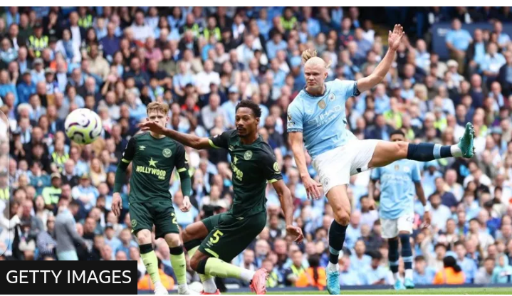EPL: Haaland’s Double Secures Manchester City Comeback Win Over Brentford