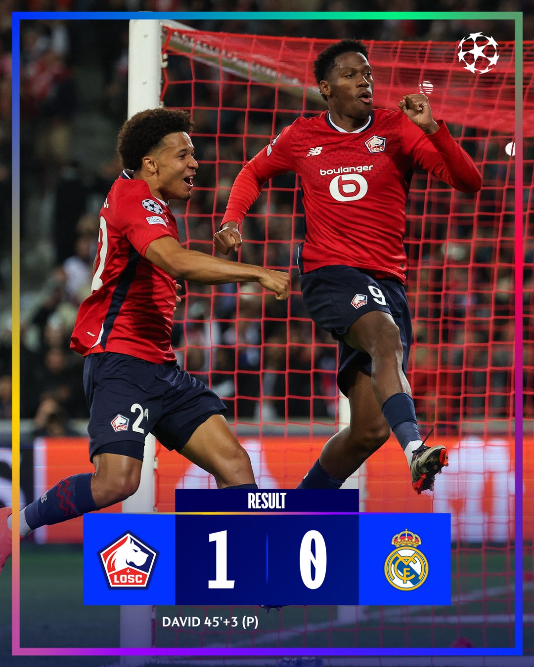 Lille Stun Real Madrid In Champions League Upset