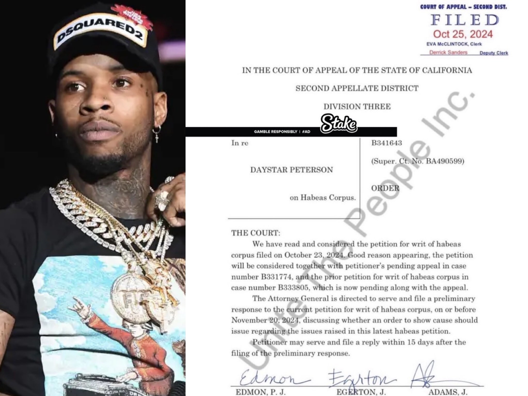 Breaking: LA Court Set To Reinvestigate Tory Lanez’s Case Following New Findings