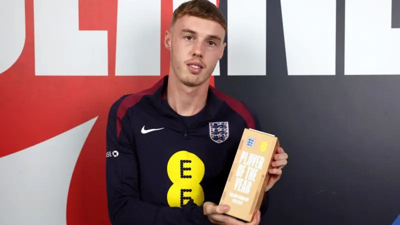 Cole Palmer Named England Men’s Player Of The Year 2023-24