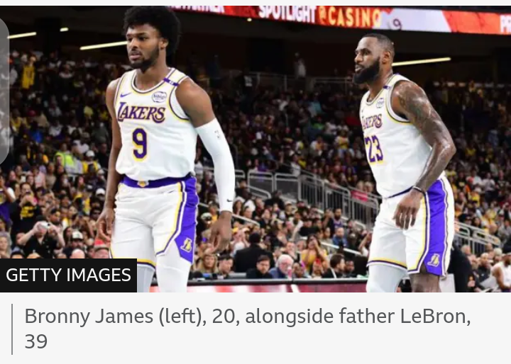 LeBron And Bronny James Make NBA History As First Father-Son Duo To Play Together