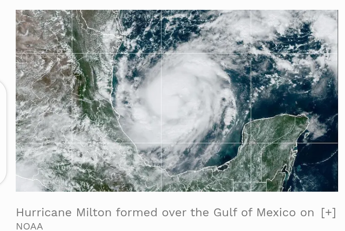Florida Braces For ‘Potentially Catastrophic’ Impact From Hurricane Milton