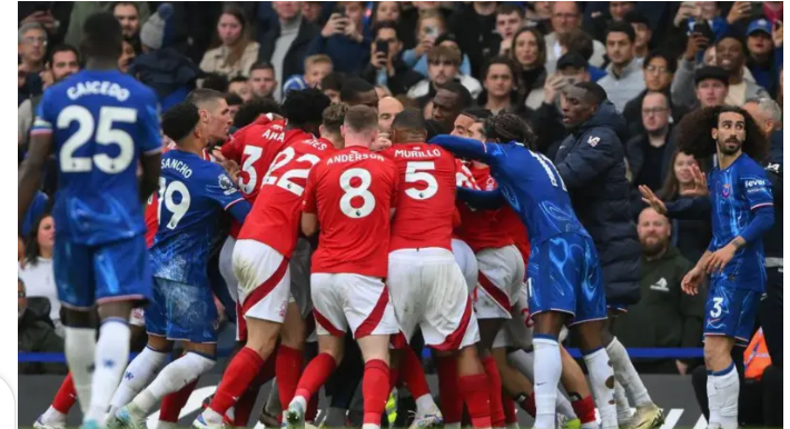 Chelsea And Nottingham Forest Charged By FA After Mass Confrontation