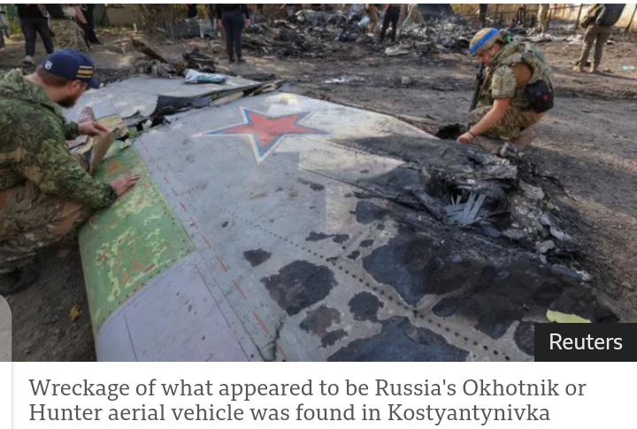 Russian Stealth Drone Destroyed In Possible Friendly Fire Incident In Eastern Ukraine