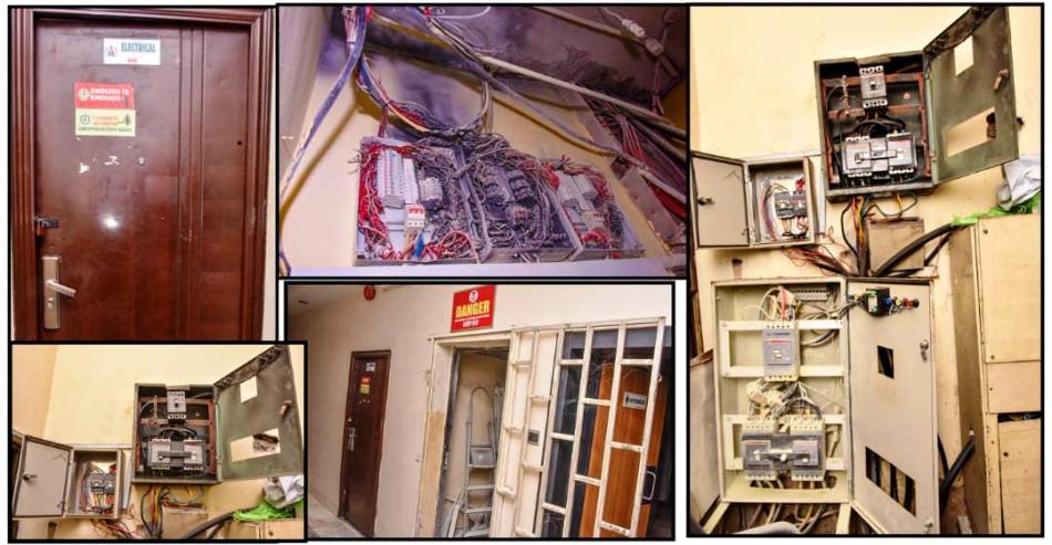 Week of Inferno: A Part Of Federal Ministry Of Works Gutted By Fire