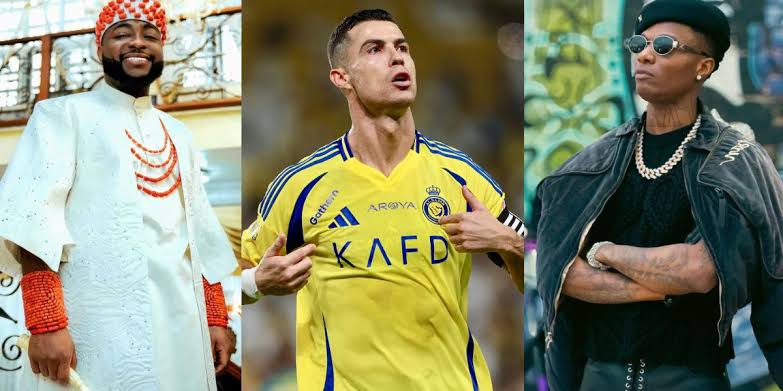 Ronaldo Names Davido His Top Nigerian Artist